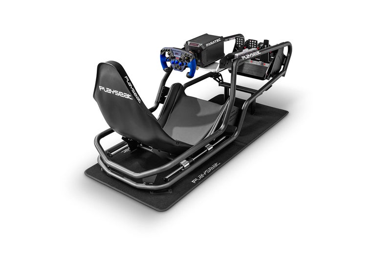 Playseat Floor Mat XL Racing Floor Mat Sim Racing Cockpits | Optimal Grip & Reliable Floor Protection | Dimensions: 61.6x26.8 inches - Image 2